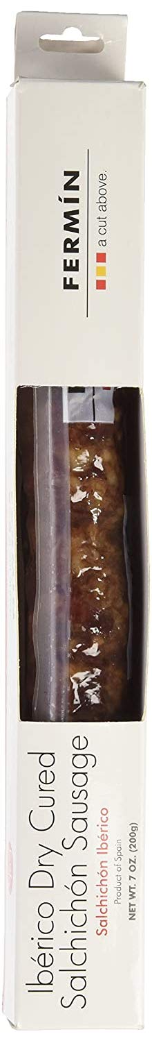 Fermin Pork Dry-Cured Salchichon Iberico Sausage ( Salchichon Iberico ) 7 oz
