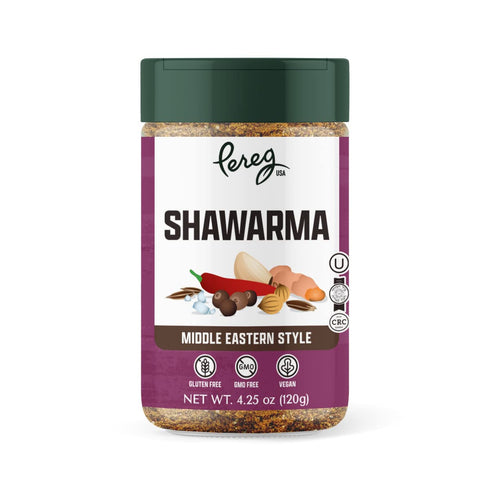 Pereg Shawarma Spice Seasoning (4.25 Oz) - Spice Rub for Meat, Beef,