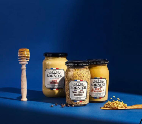 BORNIER 7.4 Original Dijon Mustard, Ounce