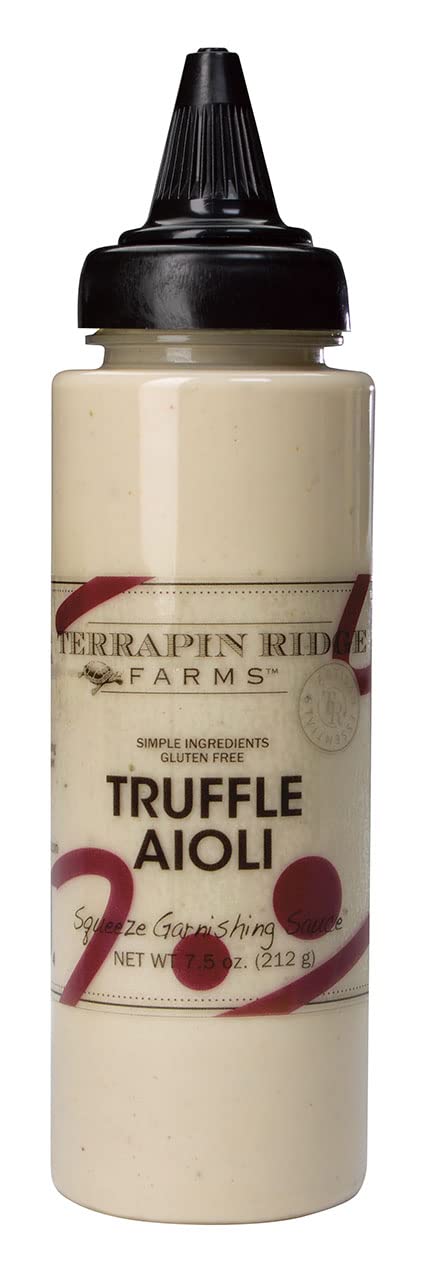 Terrapin Ridge Farms Truffle Aioli Gourmet Aioli for Sandwiches, Fries, Roasted Vegetables