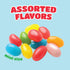 5 Pack Jelly Beans - Pound Bulk - Chewy Candy - Assorted Fruit Flavors - Classic Fruity Treats for Buffets, Cake