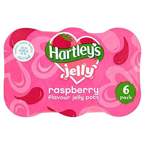 Hartleys Hartley's Raspberry Jelly Pot Multipack 6 x 125g