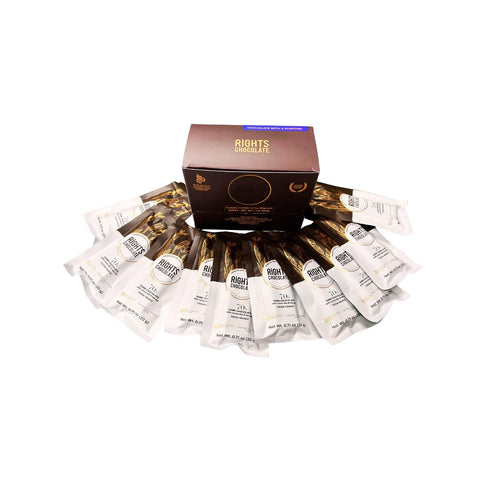 Ecuadorian Dark Chocolate 70% COCOA CRUNCH Cocoa Nibs & Sea Salt (10