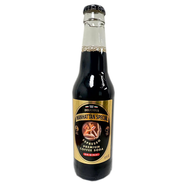 Manhattan Special - Regular - Premium Coffee Soda - 12 oz (6 Glass Bottles)