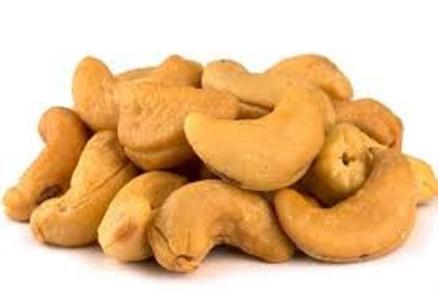 (2 LBs) Dry Roasted Cashews Salted | Baked In Small Batches for added freshness | Without Oil | Perfectly Crunchy