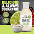 17 Oz (Pack 3) G Hughes Sugar Free Chili Lime Dipping Sauce - Sweet Chili Dressing for Wings, Seafood, Shrimp, Sweet