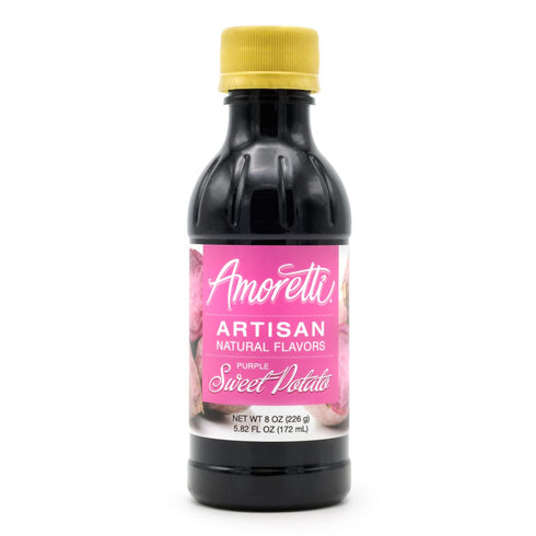 Amoretti - Natural Purple Sweet Potato Artisan Flavor Paste, 8 oz, Perfect