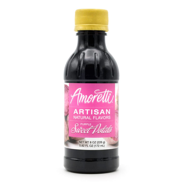 Amoretti - Natural Purple Sweet Potato Artisan Flavor Paste, 8 oz, Perfect