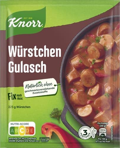 Knorr Fix Wuerstchen (Sausage Gulash)