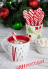 72ct(12 6ct BCL Peppermint Candy Cane Spoons, Classic Edible Stirring Spoon for Hot Chocolate Coffee & Dessert