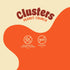 32oz Natures Garden Clusters Peanut Crunch, Pouch Big Chunky Nut & Pretzel Snack Bites with Almonds, Pecans Crunchy