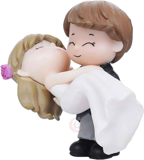 GZRYEJLEI Statue,1Pc Lovers Bride Groom Lovers Ornament for Fairy Garden,Dollhouse,Wedding Cake Toppers, Non-Edible