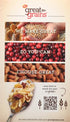 Great Grains 14 OZ (Pack 3) Cranberry Almond Crunch Cereal, Cereal with Dried Cranberries and Almonds, Non-GMO Project