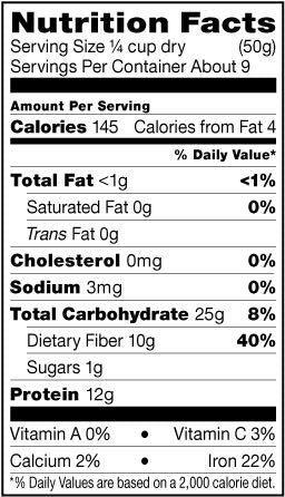 Shiloh Farms 16 oz 2 Pack - Organic Petite Black Lentils