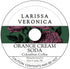Larissa Veronica Orange Cream Soda Colombian Coffee (Single Serve K-Cup Pods) (Gourmet, Naturally Flavored,
