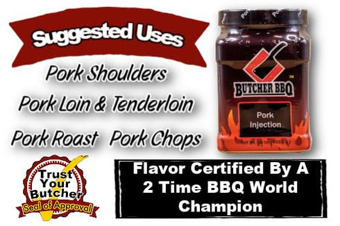 16oz Butcher BBQ Pork Injection