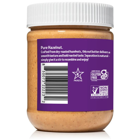 Voer (12oz) Hazelnut Butter | Single Ingredient | Vegan, Paleo and Keto-Friendly, Gluten-Free