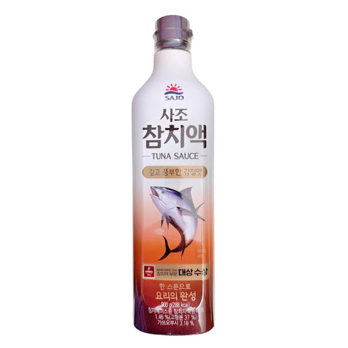 Korean Tuna Katsuo Sauce Korean Style Fish Sauce 1 Pack 900ml