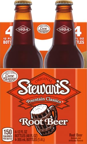 Stewart's 12 oz Stewart Sodas Real Sugar Root Beer