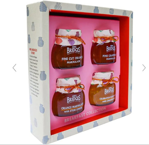 Generic Pack 4 4 Oz MRS. BRIDGES OF SCOTLAND, Breakfast Gift Selection of Preserves, Each