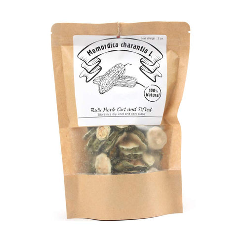 EidolonGreen Organic Sun-Dried Bitter Melon Tea (Kugua/??/??), 3 oz (88g) Dried Bulk Chinese Herbal