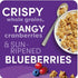Generic 17.7 Oz Pack 3 Cold Breakfast Cereal - Vegan Protein - Fiber Cereal - Mixed Berry Crunch byKashi- Box