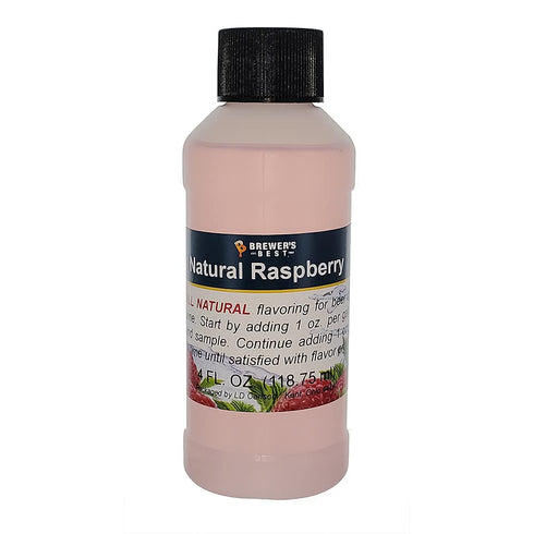 Brewer's Best Natural Beer and Wine Fruit Flavoring, Raspberry