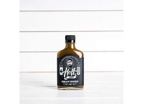 Hoff & Pepper Mean Green Hot Sauce, 6.7 FL OZ