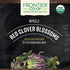 Frontier Co-op Organic Whole Red Clover Blossoms, 0.71oz - Fragrant, Natural & Versatile for Garnishes & Red Clover Tea - Kosher, Non-Irradiated