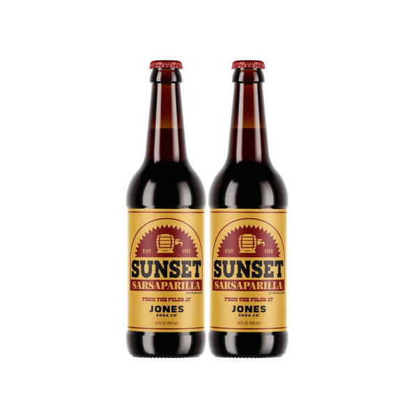 Fallout Sunset Sarsaparilla 12oz Jones Soda | 2 Pack