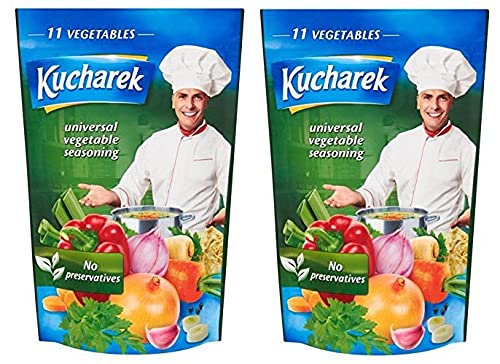 Kucharek Przyprawa do Potraw (Universal Seasoning), Poland, Pack of 2, 500 g/17.6 oz