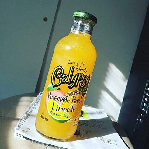 Calypso 16 6 Pack Lemonades Ounce Glass Bottles (Pineapple Peach Limeade)
