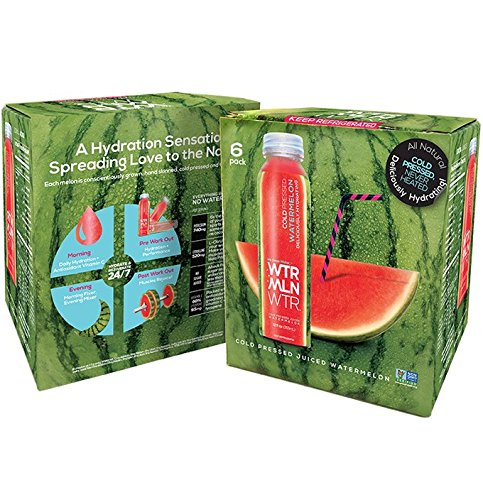 WTRMLN (6 Pack) WTR - Cold-pressed, Deliciously Hydrating Juice