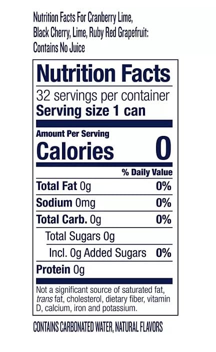Generic Pack 12 oz, 12 Pack Polar Seltzer Variety | | Cranberry Lime, Ruby Red Grapefruit, Black Cherry, and Lime