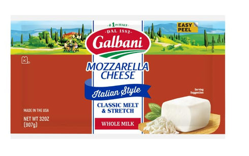 Generic Mozzarella Galbani 32 oz Whole Milk Italian Style Cheese by