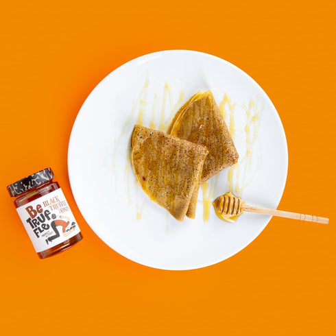4,2 OZ 120g 100% Be Truffle - Black Truffle Honey - - Made in Italy - Gluten-Free, Cholesterol-Free