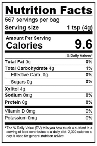 (5lbs) Sweet Nature | Birch Bark Xylitol Sweetener - Great Powdered Sugar Substitute for Diabetics - Natural, Keto