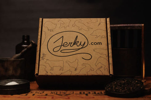 21 Pack 5 13 3 Jerky.com Pieces of Beef Jerky Variety & Meat Stick Gift Box for Men - Including Flavors of Beef Jerky