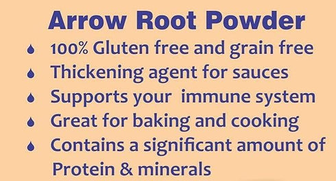 Generic 100% 100gm Natural, Pure and Raw Arrowroot flour/powder