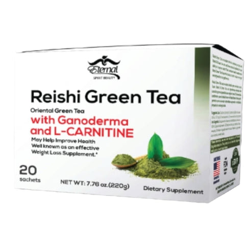 REISHI GREEN TEA (ORIENTAL GREEN TEA) WITH GANODERMA AND L-CANITINE (1 BOX)