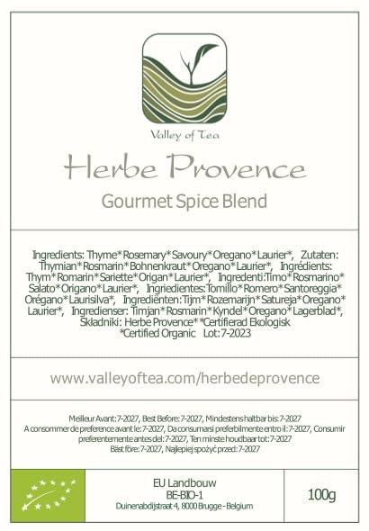 Herbs De Province Seasoning Organic - Organic Herb De Provence Spice for Cooking