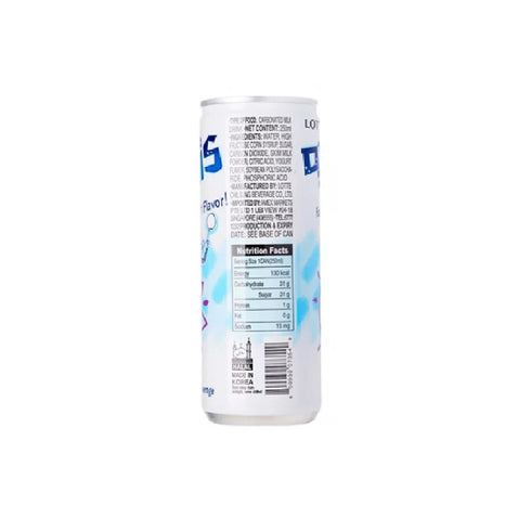 Lotte 8.5 (Pack 6) Milkis Soda Beverage, Fluid Ounce