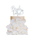 Glitter Silver Bride To Be Cake Topper for Engagement Party, Bridal Shower, Bachelorette & Hen Party Decoration