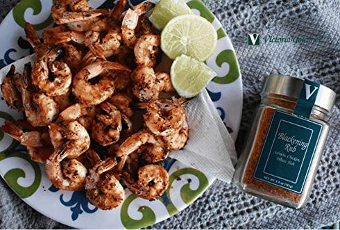 6.4 oz. (Pack 2) Blackening Rub - Jar of Perfect for blackened fish, chicken, pork or steak. Elevate your taco, fajita
