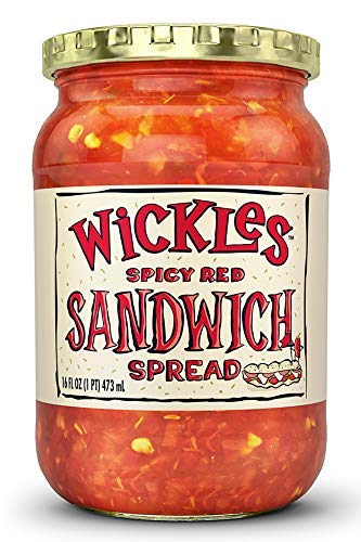 16 oz (Pack 6) Wickles Spicy Red Sandwich Spread