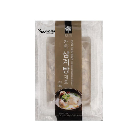GAGOPA Korean Chicken stew Samgyetang Herb Kit Korean Healthy food Chicken Soup