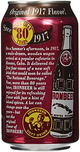 Ironbeer 1917, 12Oz (15-Pack) Soft Drink, Original Flavor, Since
