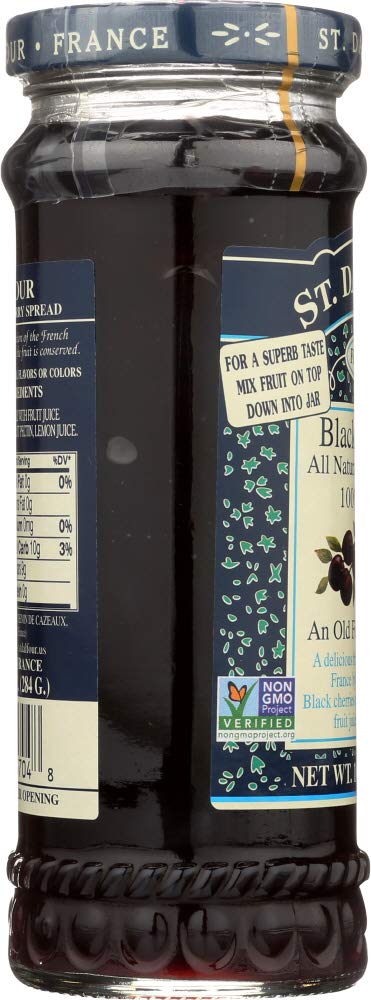 10 OZ, 6 ST DALFOUR CONSERVE BLCK CHRRY, PK