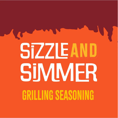 Simtol Gourmet Foods Simmer 5 oz Simtol Foods Sizzle and Grilling Seasoning Bold, Aromatic Spice Blend for Meat