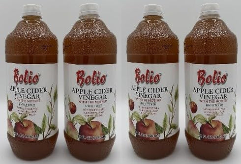 Generic Apple Cider Vinegar With The Mother byBolio, Unfiltered, No Preservatives, All Natural,